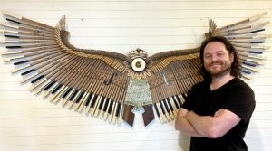 Olinda resident using pianos to create art