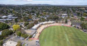 Works underway at Ferntree Gully’s Fairpark Reserve