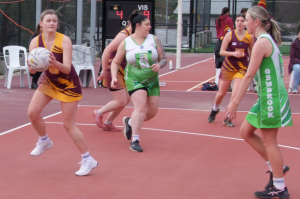 Dominant win for netballers
