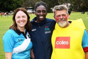 Star visits grassroots club