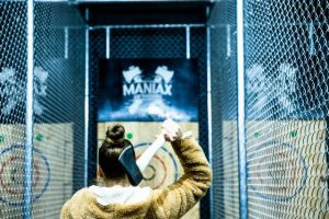 Axe throwing experience coming to Knox Ozone