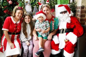 Santa’s visit to The Patch