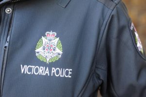 Truck rollover in Emerald