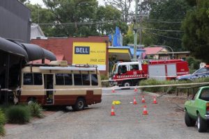 Motorhome hits Emerald woman, crashes into store verandah, police investigate
