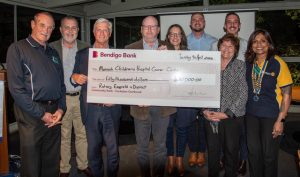 Emerald Rotary supporting sick kids