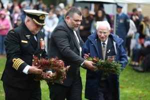 Veterans march for family