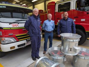 Brigade blown away by donation of fans