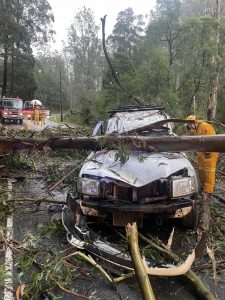 Lucky driver escapes near-fatal accident