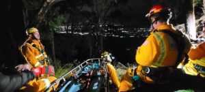 Monbulk and Wandin CFA called to assist AV in rescuing a female hiker