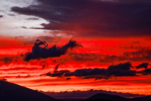 Stunning stormy sunrise in Yellingbo