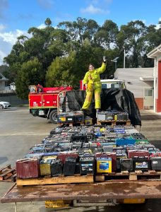 Remarkable effort: Rochelle Poulton raises thousands through battery recycling