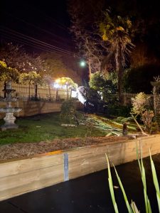 Alleged drunk driver crashes through Tecoma residents front yard