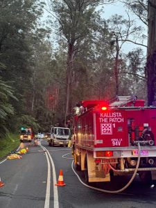 CFA responds to hazmat fire on Monbulk Road