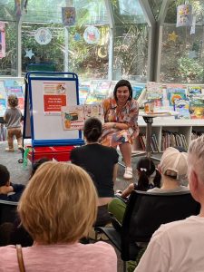 Kate Mildenhall hosts special storytime at Belgrave Library