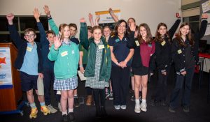 Shining students impress in speech contest
