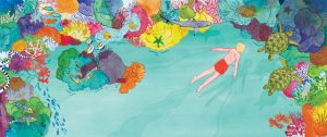 Under the sea, into the Art at Belgrave Library