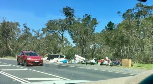 A growing hazard: the pileup of waste on Wellington Road