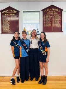 Upwey Girl Guides honoured