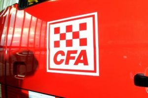 Garage alight in Tecoma