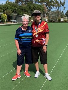 Monbulk Bowler celebrates thrilling women’s over 60s championship