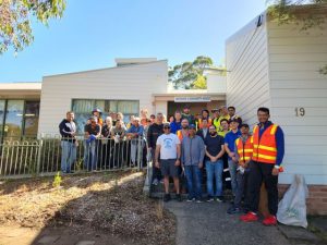 Yarra Valley Water volunteers transform garden for 50th anniversary celebration