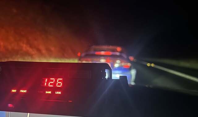 Speeding teen caught in Emerald
