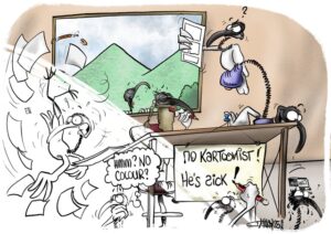 CARTOON: No cartoonist