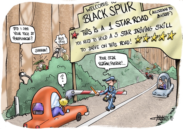 One-star roads