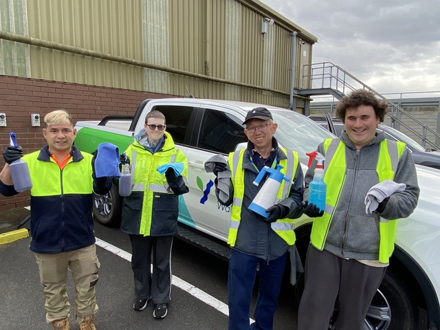 Partnership saves water and creates jobs for people with disability