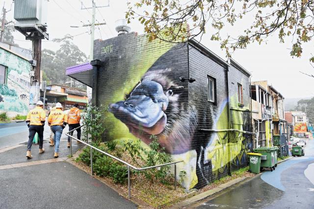 Man in hospital after attack in Belgrave