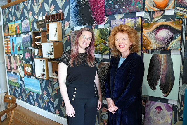 Four artists, one colourful community exhibition