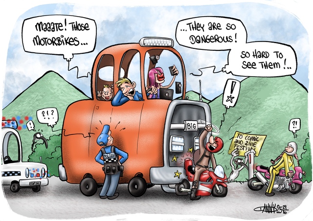 CARTOON: Hard to see