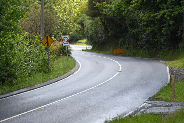 Planning for drainage improvements on Monbulk Road
