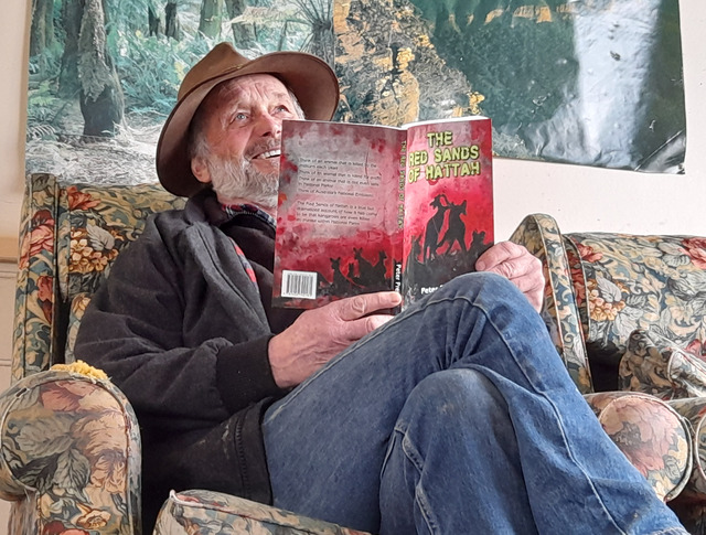 Local vigneron Peter Preuss surveys agribusiness on kangaroo control