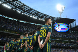 Silence falls on stadium as thousands mourn teen’s life