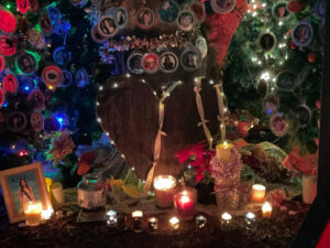 Parents gather to honour their children