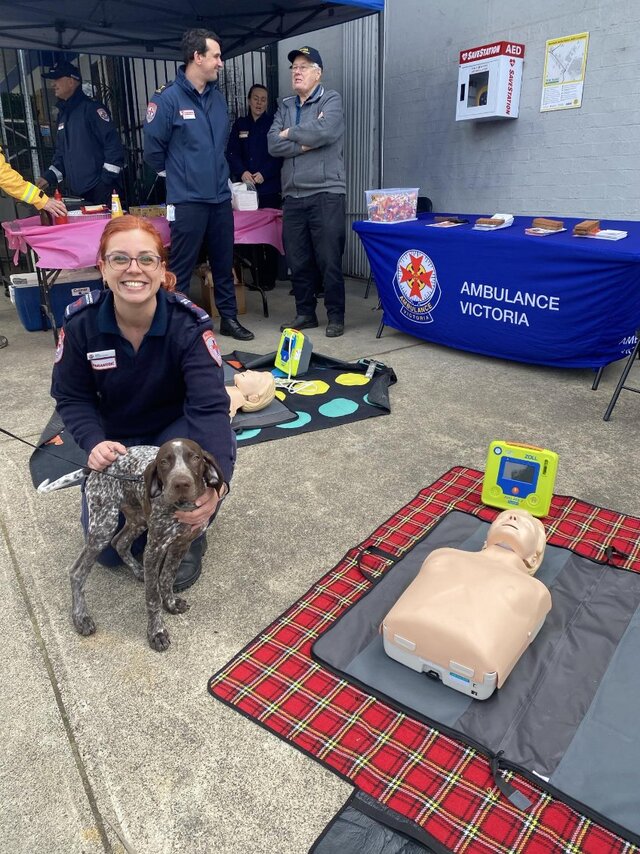 Belgrave paramedic awarded Ambulance Service Medal