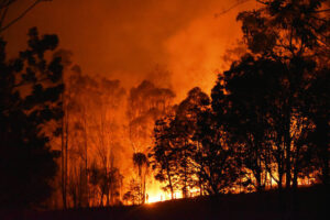 ‘Like a bomb’: properties lost as fire engulfs region
