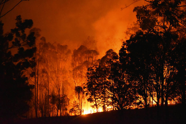 ‘Like a bomb’: properties lost as fire engulfs region