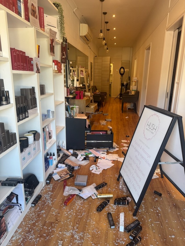 In July, three Emerald stores were broken into